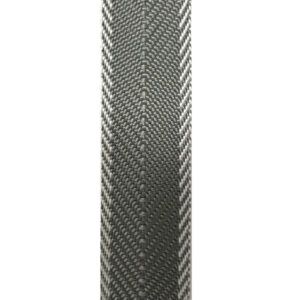Ribete espiga gris con raya 30mm